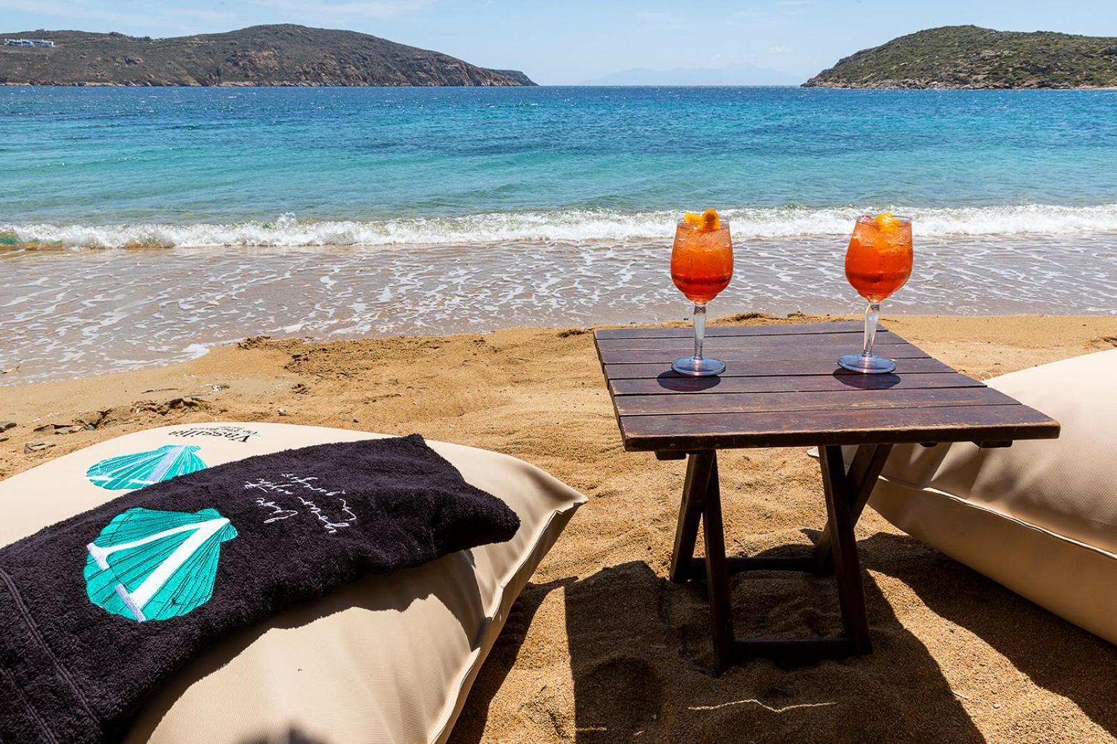 Vassilia On The Beach Serifos Hotel Livadakia Exterior photo